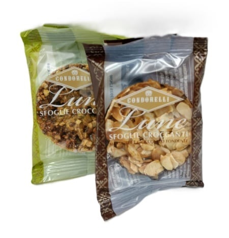 Biscuiți crocanți cu migdale și fistic la cutie, fără gluten, Condorelli 200g