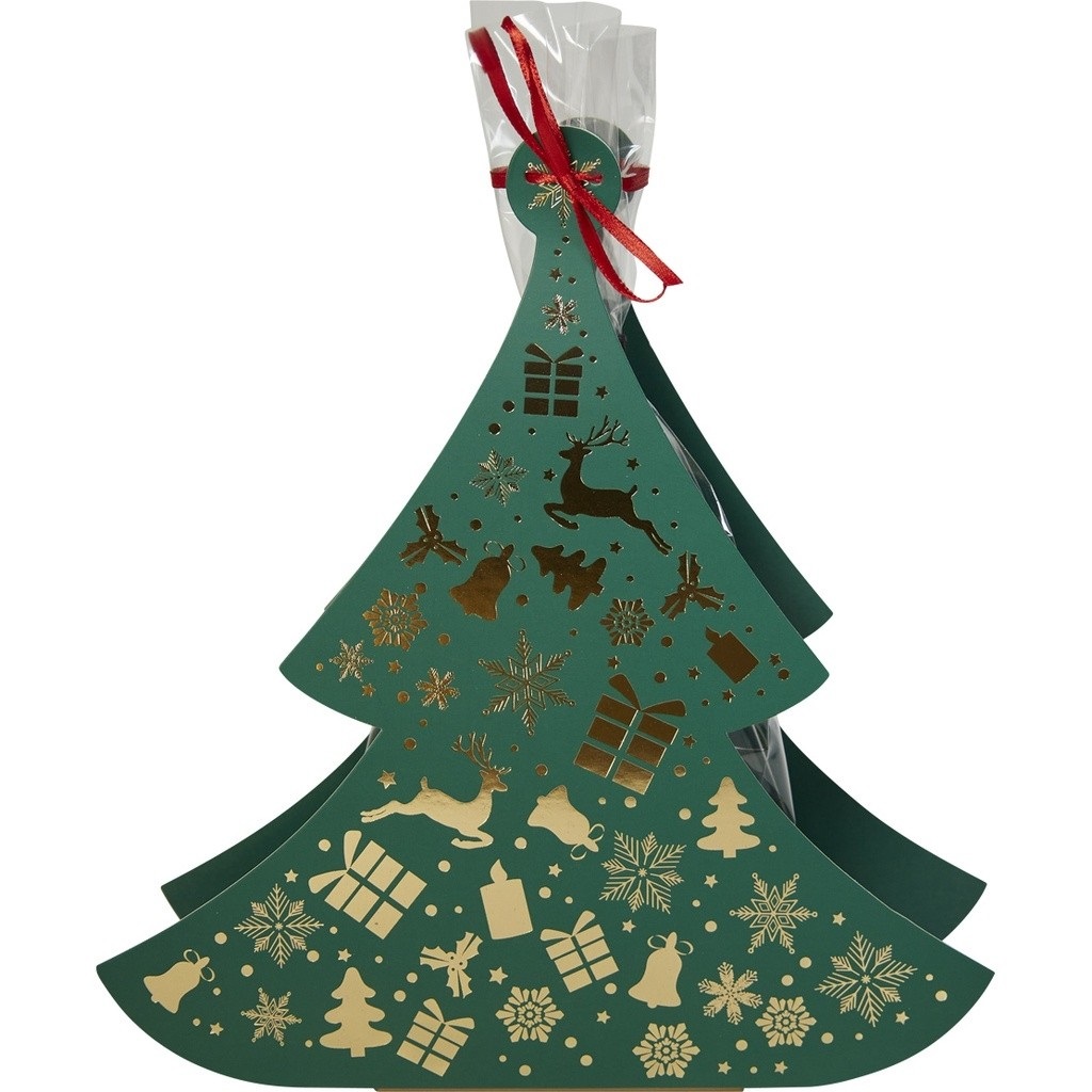 8 PRALINE BELGIENE VALENTINO CHRISTMAS BAG FIR 100G
