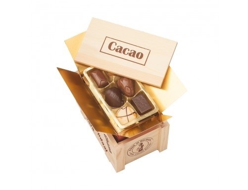CARGO BOX - CUTIE CU 180G PRALINE DIN CIOCOLATĂ BELGIANĂ VALENTINO