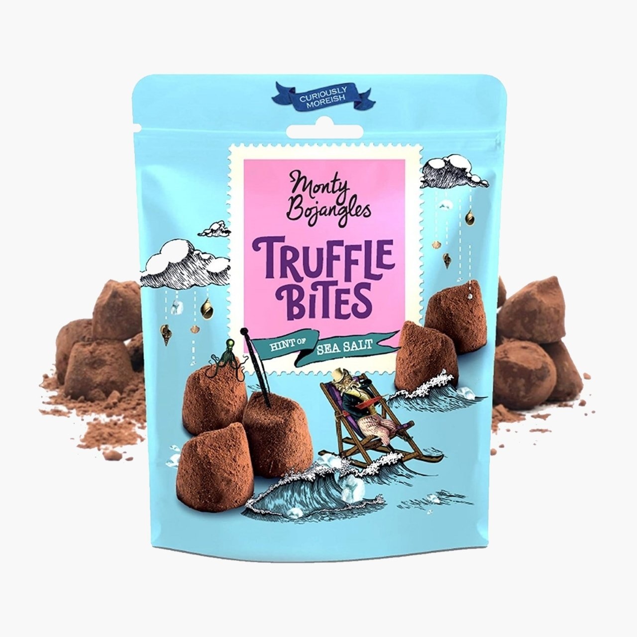 Monty Bojangles Truffle Bites Trufe de ciocolată și sare de mare 100g