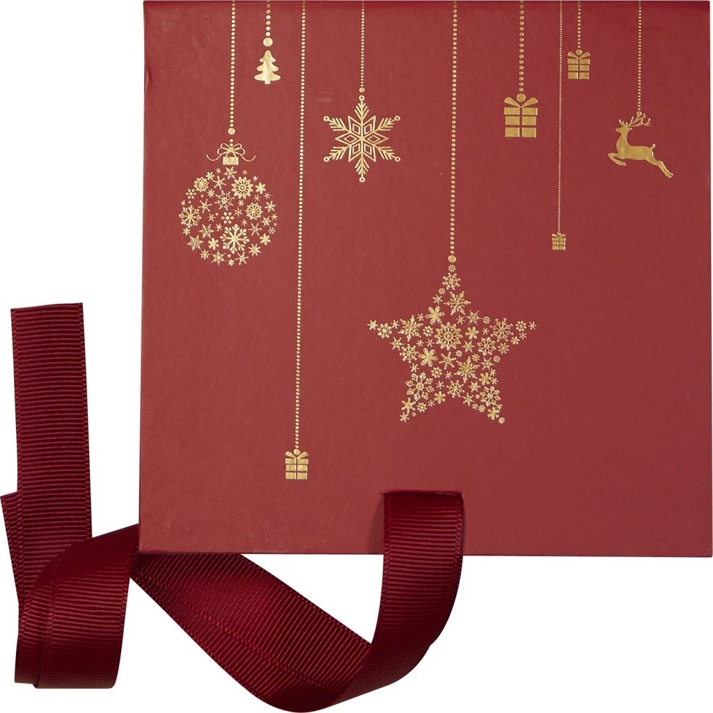 PRALINE BELGIENE VALENTINO FEERIE DE NOEL RED BOX 110G