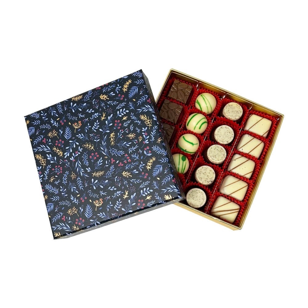 PRALINE CIOCOLATĂ BELGIANĂ VALENTINO BLUE HOUR COLLECTION BOX 250G