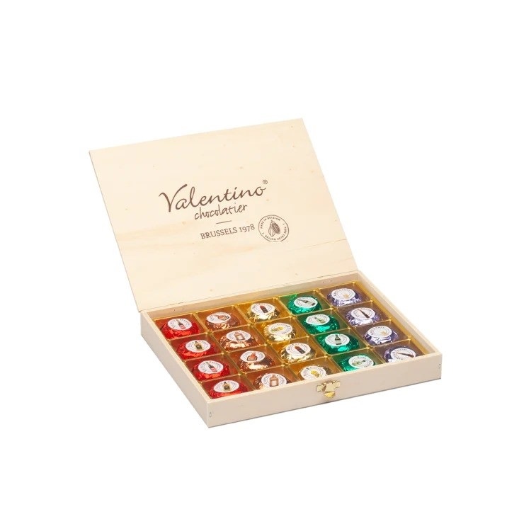 Praline ciocolată neagră Valentino Liquors 250g