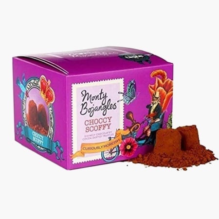 Trufe de ciocolată Monty Bojangles Choccy Scoffy 135g