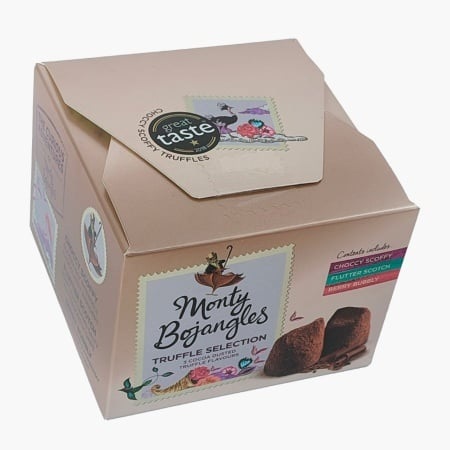 Trufe de ciocolată Monty Bojangles Gold Selection 135G
