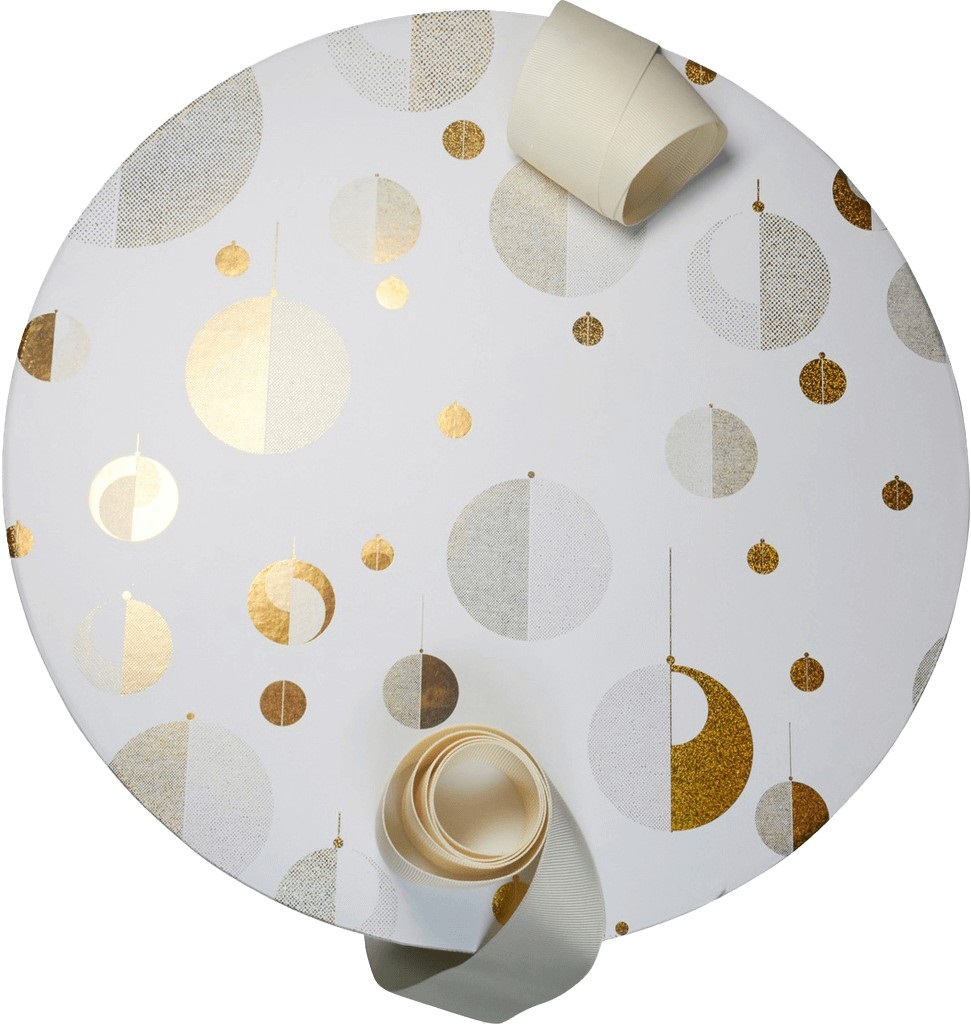 Pachet cadou Blanc Neige Champagne Round Box
